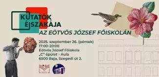 Kutatók Éjszakája az Eötvös József Főiskolán