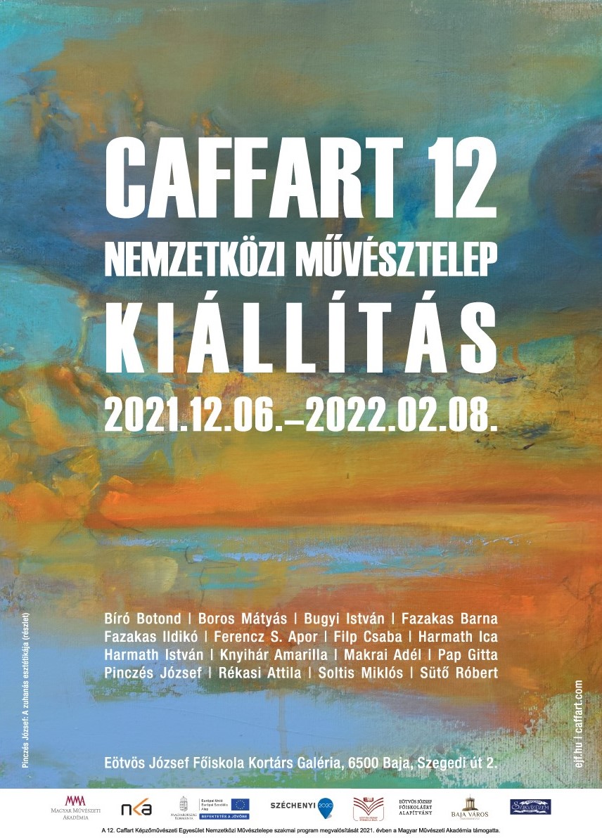CAFFART 12 - plakát