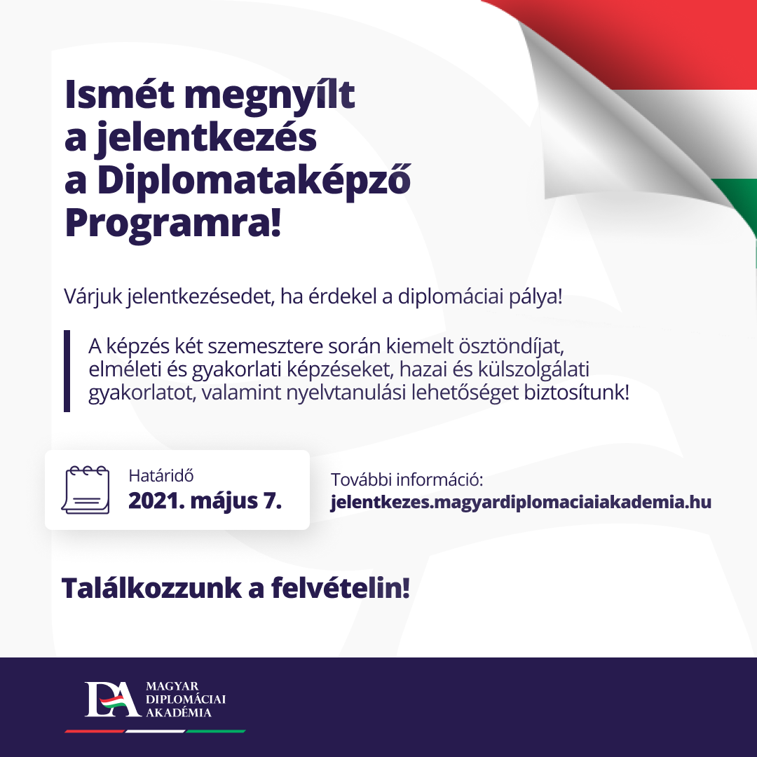 Képes felhívás - Magyar Diplomáciai Akadémia