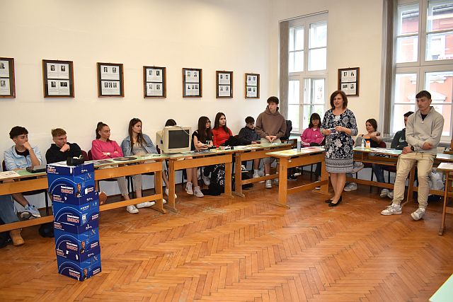 A Szent László ÁMK diákjai workshopon vettek részt az EJF-en.