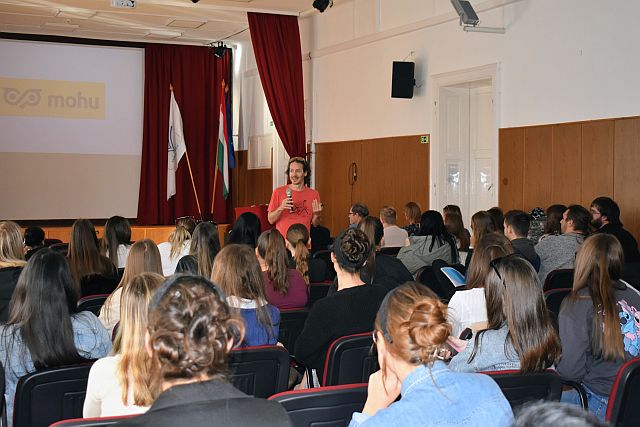 Kovács Szabolcs előadása az EJF-en.