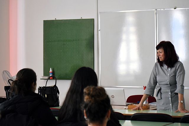 Bélás diákok a főiskolán