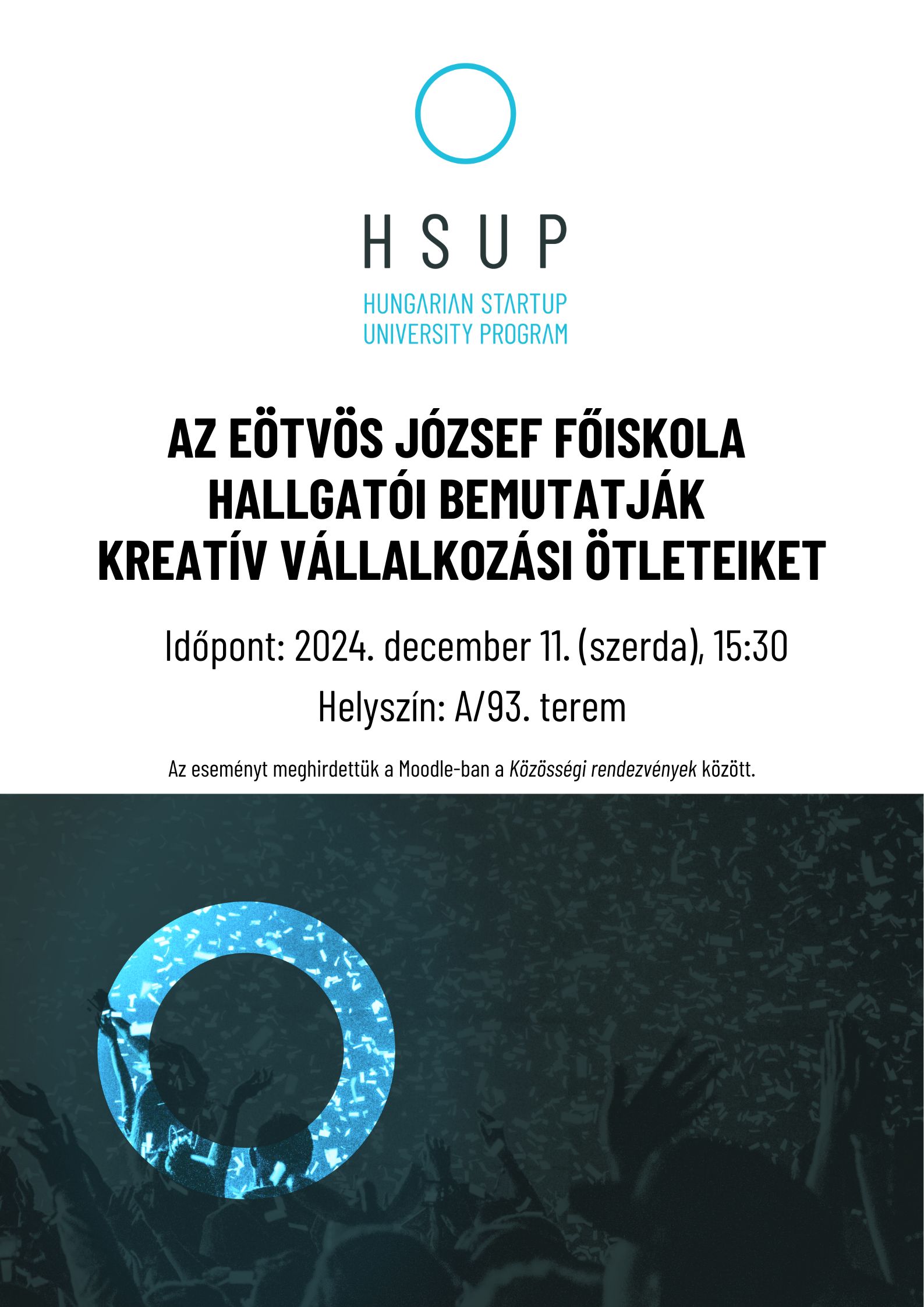 HSUP program plakátja