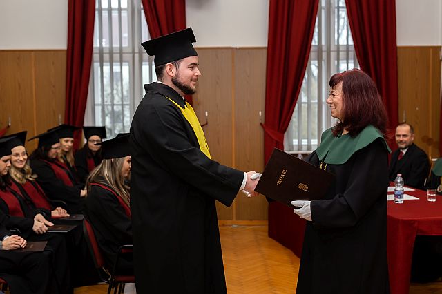 2026. évi téli diplomaátadó ünnepség