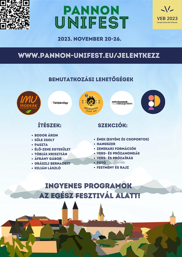 Pannon Unifest flyer