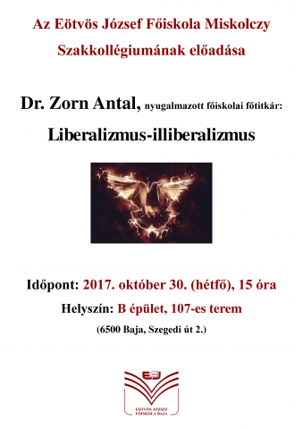 Liberalizmus-illiberalizmus - plakát