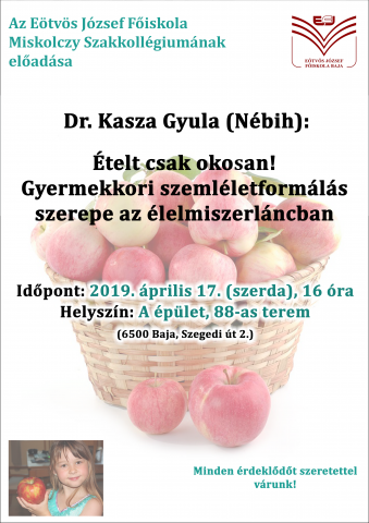 Dr. Kasza Gyula előadása