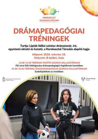 Drámapedagógiai tréningek