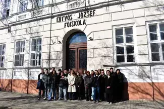 Bélás diákok jártak a főiskolán