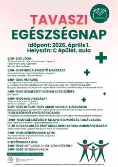 Tavaszi egészségnap az EJF-en