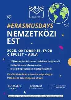 A rendezvény plakátja.