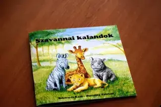 Szavannai kalandok: hallgatói tehetségből könyv született