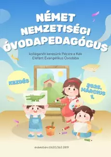 Álláslehetőség német nemzetiségi óvodapedagógusoknak