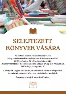 Selejtezett könyvek vására