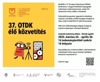 37. OTDK élő közvetítés