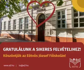 Üdvözöljük leendő elsőéves hallgatóinkat!