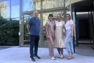 Nemzetközi hallgatók az EJF-en