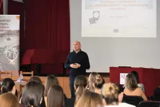 Erasmus+ tájékoztató az EJF-en