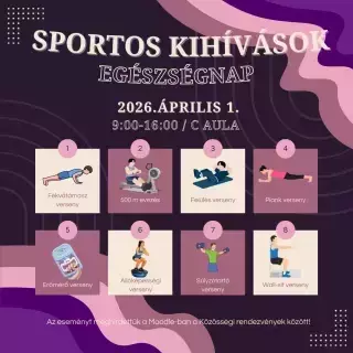 Egészségnap - Sportos kihívások