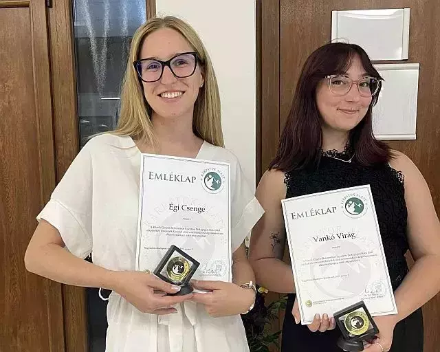 Égi Csenge és Vankó Virág