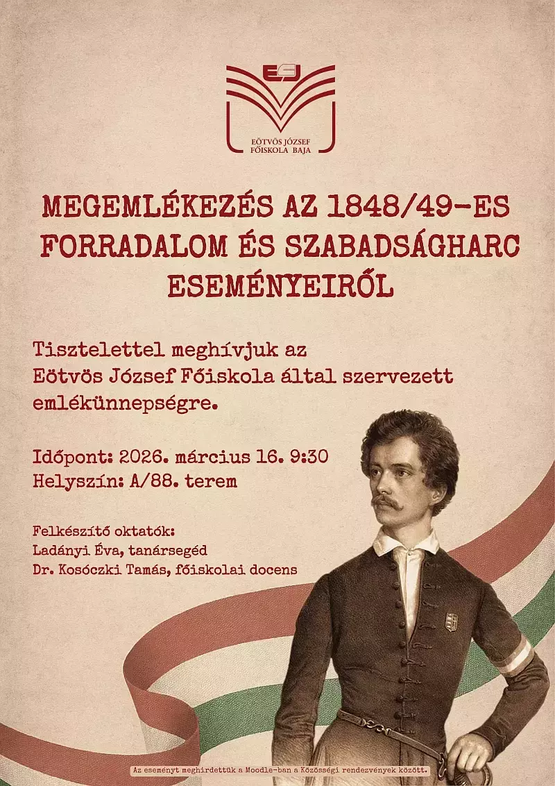 Az esemény plakátja.