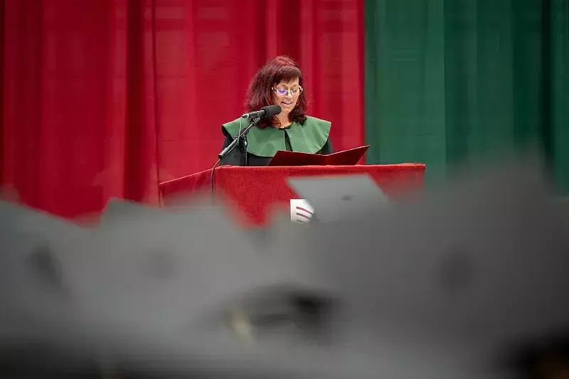 Diplomaátadó ünnepség az EJF-en.