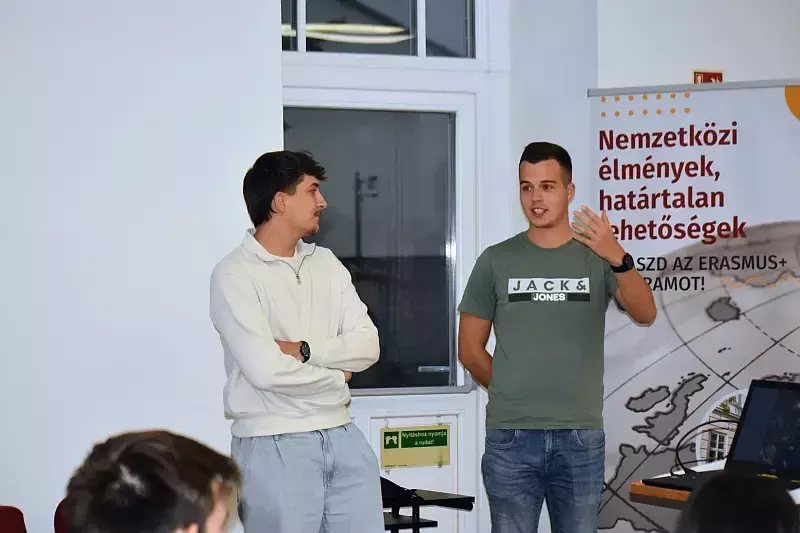 Nemzetközi est az Erasmus+ program jegyében