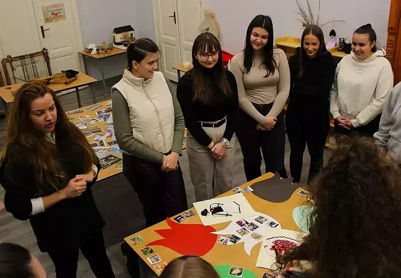 Pedagógushallgatók múzeumi látogatása