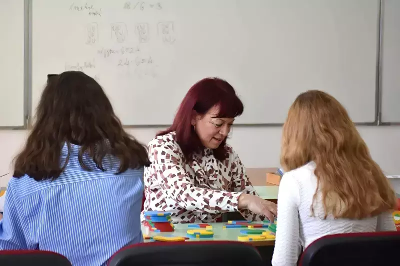 Játékos matematikaóra az óvodapedagógus hallgatóknak