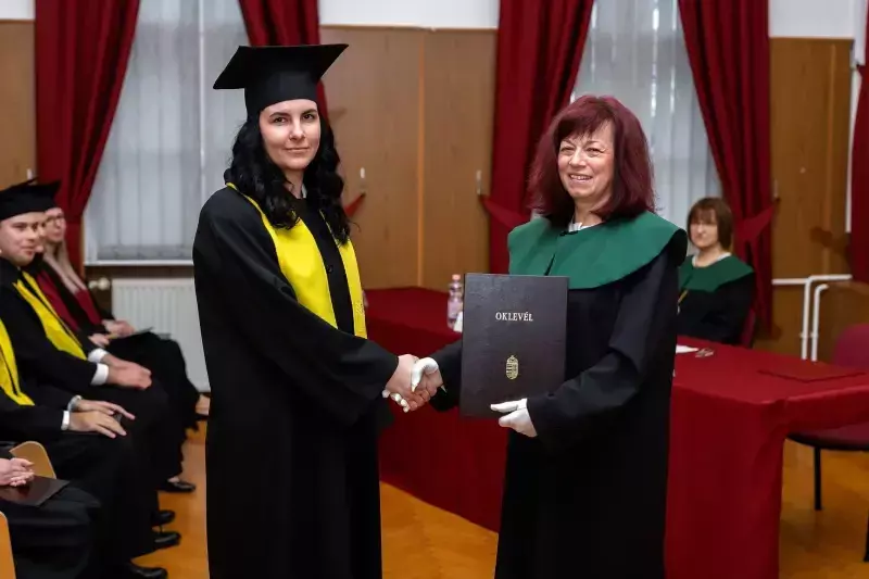2025. évi téli diplomaosztó ünnepség