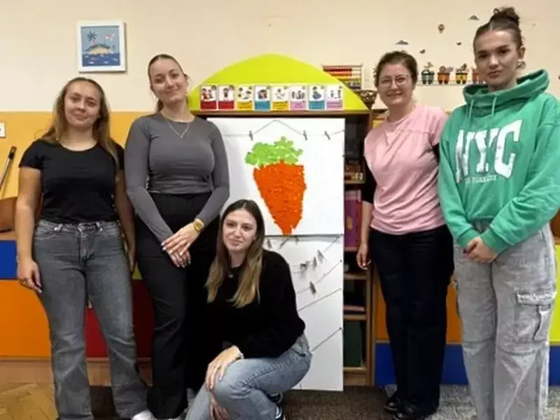 Horvát nyelvű mesedélelőtt a Kinizsi utcai óvodában