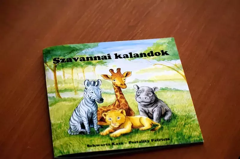 Szavannai kalandok: hallgatói tehetségből könyv született