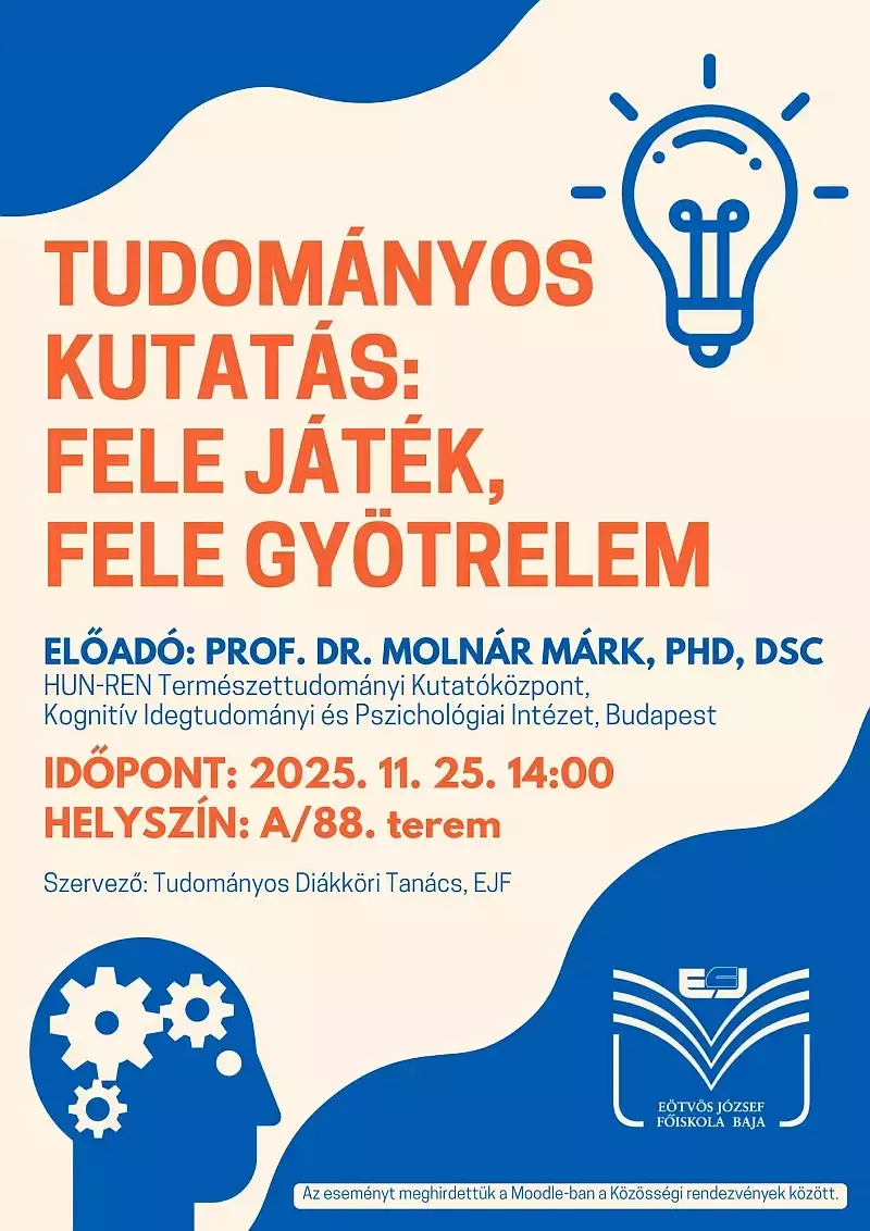 Tudományos kutatás: fele játék, fele gyötrelem 