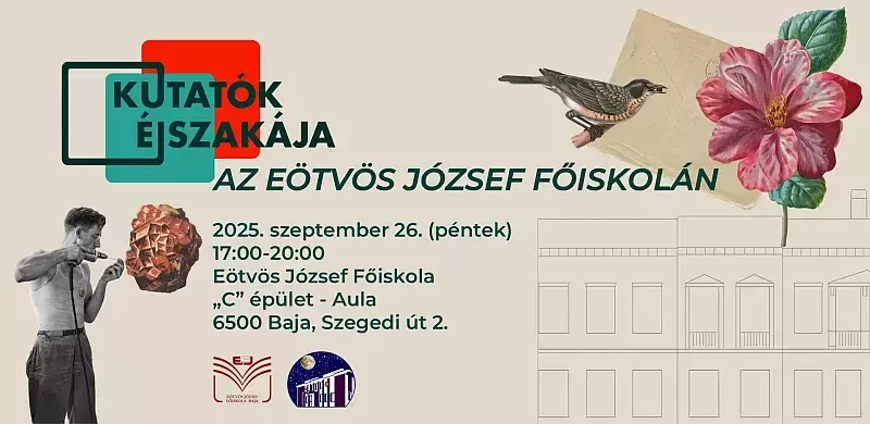 Kutatók Éjszakája az Eötvös József Főiskolán