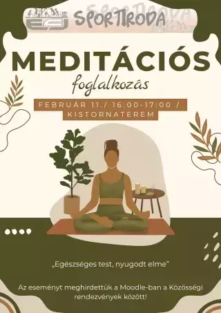 Meditációs foglalkozás